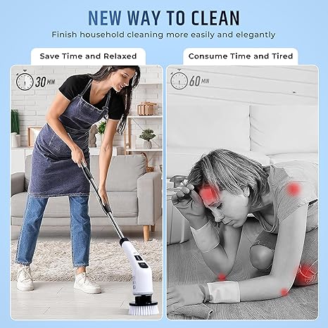 Multifunctional Electric Cleaning Brush