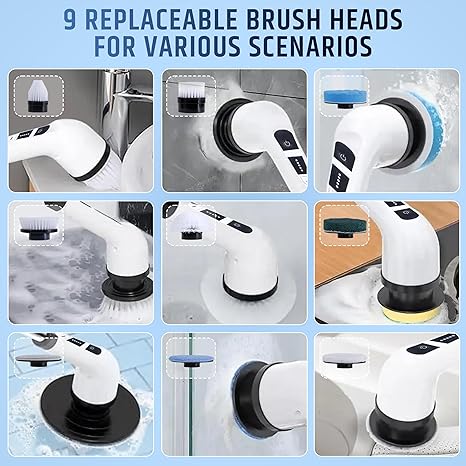 Multifunctional Electric Cleaning Brush