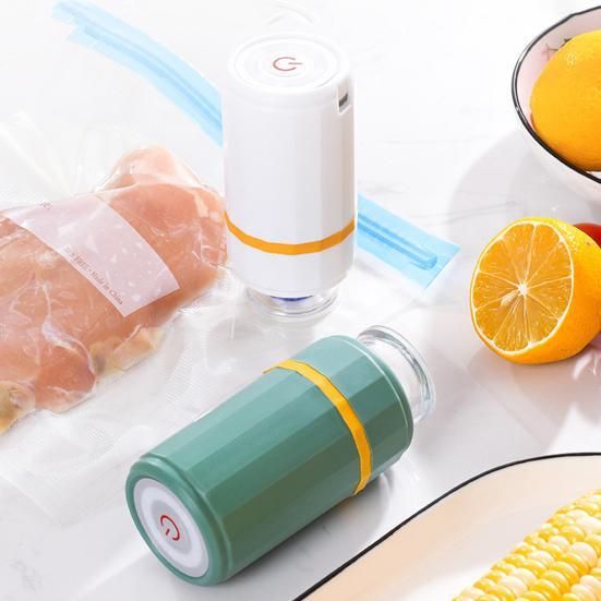 Handheld Vacuum Sealer Machine, Automatic Food Pump for Sous Vide, Portable for Food, Fruits Storage and Preservation Kitchen Use