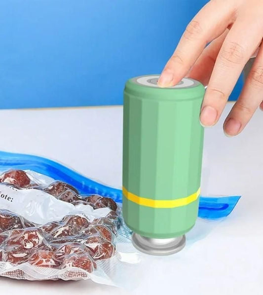 Handheld Vacuum Sealer Machine, Automatic Food Pump for Sous Vide, Portable for Food, Fruits Storage and Preservation Kitchen Use