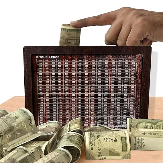 Savings Challenge Piggy Bank