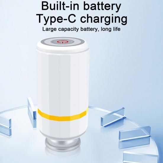 Handheld Vacuum Sealer Machine, Automatic Food Pump for Sous Vide, Portable for Food, Fruits Storage and Preservation Kitchen Use