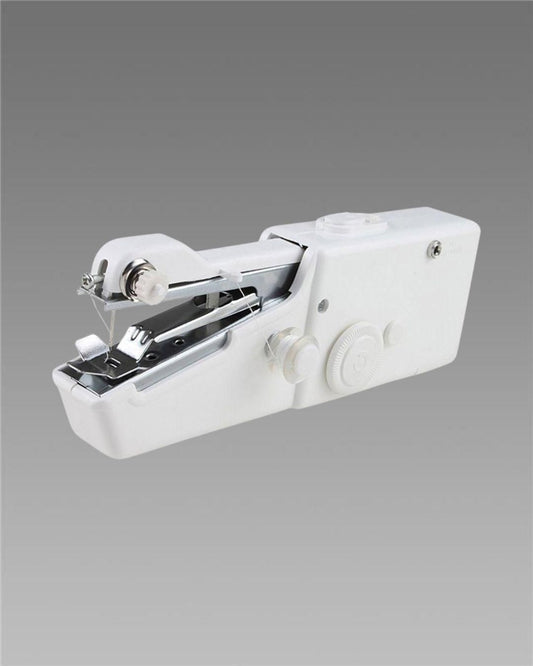 Handy Sewing/Stitch Handheld Cordless Portable White Sewing Machine for Home Tailoring, Hand Machine | Mini Silai | White Hand Machine with Adapter