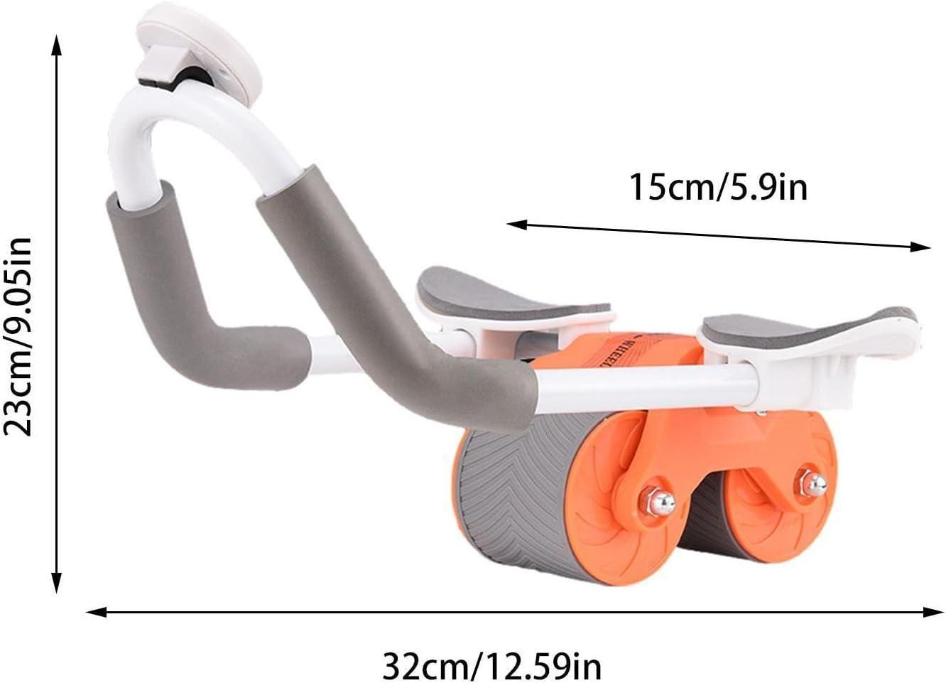 Bodyband Abs Roller for Men & Women Automatic Rebound Abs Roller Wheel for Home Workout, Gym Ab Roller for Men Abs Workout Equipment for Abdominal Ab Roller For Home With Knee Mat ABSolute Abroller