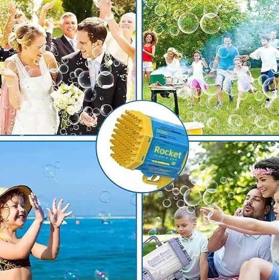 Kids Automatic Bubble Gun Machine