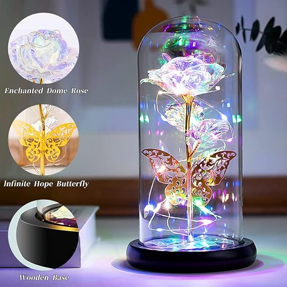 Rose Light Up Flower