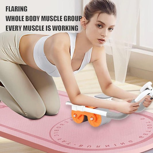 Bodyband Abs Roller for Men & Women Automatic Rebound Abs Roller Wheel for Home Workout, Gym Ab Roller for Men Abs Workout Equipment for Abdominal Ab Roller For Home With Knee Mat ABSolute Abroller
