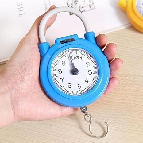 Hanging Scale 10kg | Digital & Mechanical Weighing Scale | Multi-Purpose for Food, Parcels, Luggage & Fishing