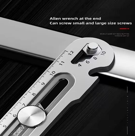 6-in-1 Multi-Tool Gadget, Stainless Steel Pocket Knife with Screwdriver, Bottle Opener for Camping Travel Accessories Outdoor Gear