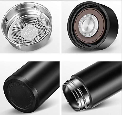 Stainless Steel Temperature Water Bottle Thermos with LCD Smart Display (500 ML)