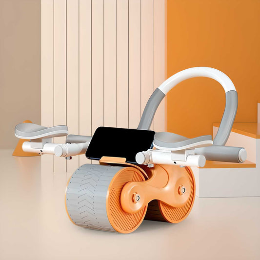 Bodyband Abs Roller for Men & Women Automatic Rebound Abs Roller Wheel for Home Workout, Gym Ab Roller for Men Abs Workout Equipment for Abdominal Ab Roller For Home With Knee Mat ABSolute Abroller